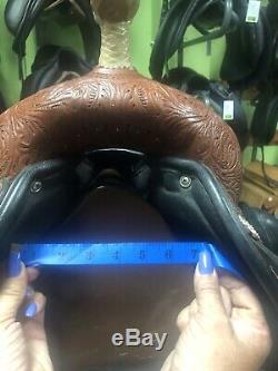 Circle Y Pam Fowler Grace The Dance Western Dressage / Equitation Saddle, 16