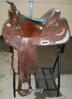 Circle Y Park And Trail 14.5 Fqhb Leather Western Horse Saddle Pleasure Trail