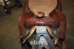 Circle Y Park & Trail 15.5 Brown Western Horse Saddle