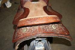 Circle Y Park & Trail 15.5 Brown Western Horse Saddle