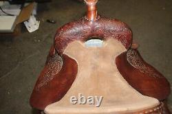 Circle Y Park & Trail 15.5 Brown Western Horse Saddle
