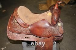 Circle Y Park & Trail 15.5 Brown Western Horse Saddle