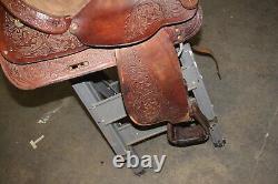Circle Y Park & Trail 15.5 Brown Western Horse Saddle