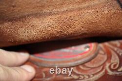Circle Y Park & Trail 15.5 Brown Western Horse Saddle