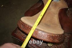 Circle Y Park & Trail 15.5 Brown Western Horse Saddle