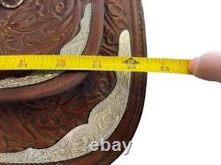Circle Y Park & Trail Saddle Brown 14 / Approx 6 Gullet USED
