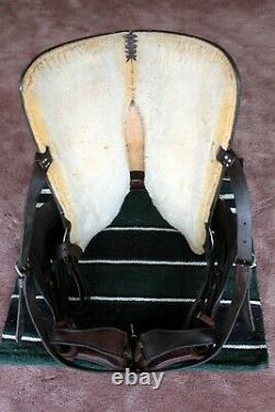 Circle Y Park and Trail 16 Western Saddle Semi QH Bars, Saddle Pad, 2 Cinches