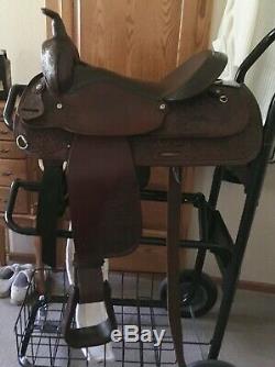 Circle Y Park and Trail Western Saddle 16 SQHB Excellent Condition