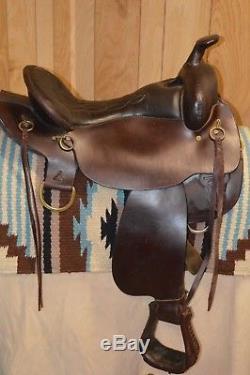 Circle Y Park and Trail Western Saddle 17 inch