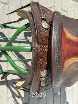 Circle Y Pat Earnheart 17 Western Cutter Saddle