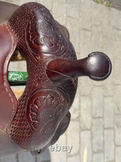 Circle Y Pat Earnheart 17 Western Cutter Saddle