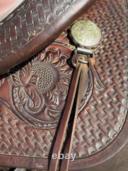Circle Y Pat Earnheart 17 Western Cutter Saddle