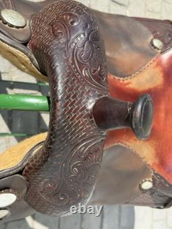 Circle Y Pat Earnheart 17 Western Cutter Saddle