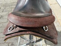 Circle Y Roughout 16 Western Trainer Saddle