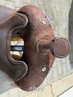 Circle Y Roughout 16 Western Trainer Saddle