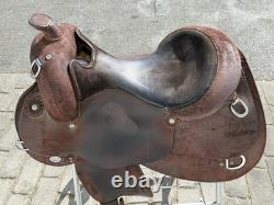 Circle Y Roughout 16 Western Trainer Saddle