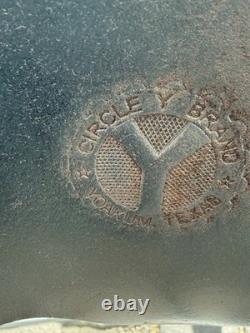 Circle Y Roughout 16 Western Trainer Saddle