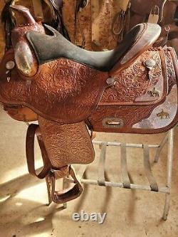 Circle Y Show Saddle 16.5 Equitation Seat Nice Starter Saddle