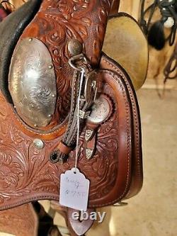 Circle Y Show Saddle 16.5 Equitation Seat Nice Starter Saddle