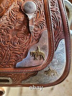 Circle Y Show Saddle 16.5 Equitation Seat Nice Starter Saddle