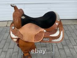 Circle Y Silver Fresh Premium 17 Western Show Saddle
