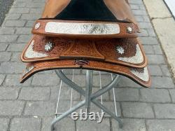 Circle Y Silver Fresh Premium 17 Western Show Saddle