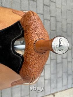 Circle Y Silver Fresh Premium 17 Western Show Saddle