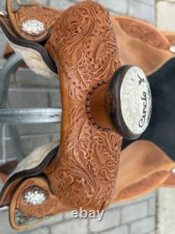 Circle Y Silver Fresh Premium 17 Western Show Saddle