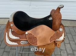Circle Y Silver Fresh Premium 17 Western Show Saddle