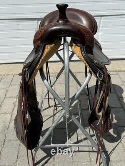 Circle Y Sunflower Flex2 Trail 16 Western Saddle with Matching Tack Set