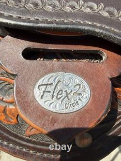 Circle Y Sunflower Flex2 Trail 16 Western Saddle with Matching Tack Set