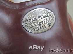 Circle Y Team Penner Saddle 16 Lightly Used & Rigged