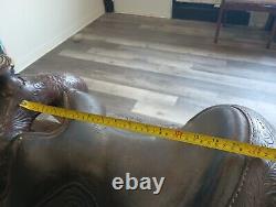 Circle Y Vintage Equitation Western Trail Show Work Saddle 15