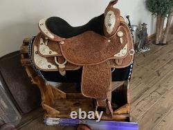 Circle Y Western Equitation Show Saddle 16 Inch