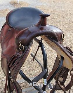 Circle Y Western Park & Trail Saddle 16 inch seat, Double Rigging, Ships free