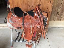 Circle Y Western Pleasure Equitation Show 16 inches Saddle