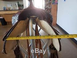Circle Y Western Saddle 16, Dark Oil, Well Loved, Great Condition