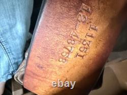 Circle Y Western Saddle 16 Seat Fully Tooled Leather Floral #11351 12-48758