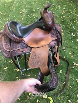 Circle Y Western Saddle Park and Trail Model Shiner Yoakum 16 SQHB