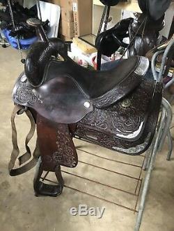 Circle Y Western Show saddle 15