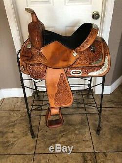 Circle Y Youth Equitation Show Saddle Western Pleasure Silver Package 13 Inch