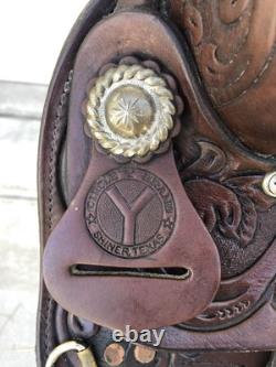 Circle Y Youth Park And Trail Western Saddle 14.0 Used In Pristine Condition