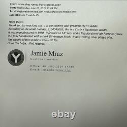 Circle Y Youth Park And Trail Western Saddle 14.0 Used In Pristine Condition
