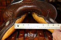 Cleburne Reining 15 Seat FQHB Western Saddle Used