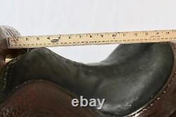 Cleburne Reining 15 Seat FQHB Western Saddle Used