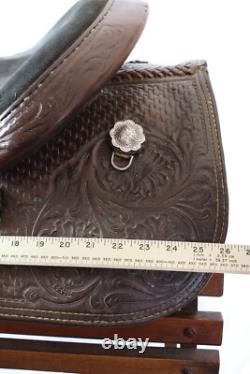 Cleburne Reining 15 Seat FQHB Western Saddle Used