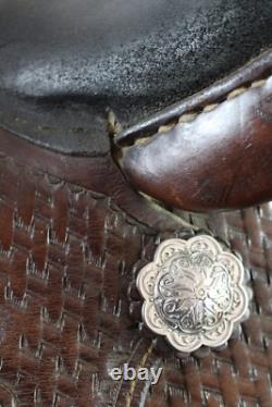 Cleburne Reining 15 Seat FQHB Western Saddle Used