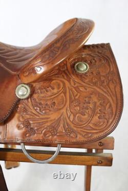 Cleburne Reining/Ranch Western Saddle FQHB 16 Inch Seat Made In Cleburne, Texas