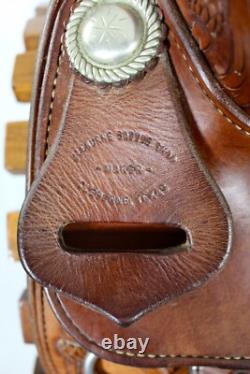 Cleburne Reining/Ranch Western Saddle FQHB 16 Inch Seat Made In Cleburne, Texas