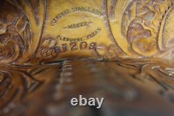 Cleburne Reining/Ranch Western Saddle FQHB 16 Inch Seat Made In Cleburne, Texas